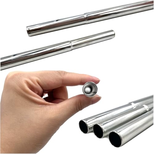 honigo 0.600\" Golf Shaft Extension for Iron/Wooden Golf Club Repair and Replacement of Equipment Accessories 1PCS Silver - Thumbnail 6
