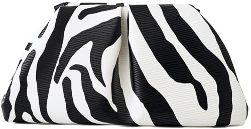 QIRACHIC Zebra Dumpling Crossbody Bag