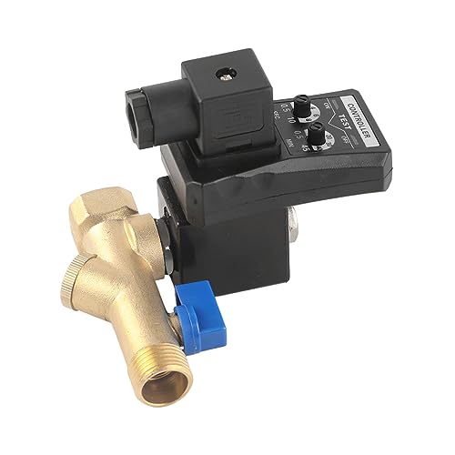 La Mejor Recopilación de Piezas y accesorios para compresores de basura comprados en linea. 46 Válvula de Drenaje con Temporizador Separada, Válvula de Drenaje Automática Confiable, Compresores de Agua para Compresores de Aire Compresores Equipos de Tratamiento de Aire