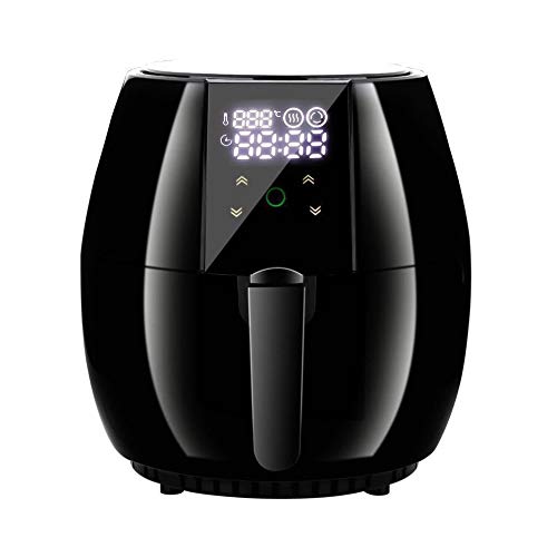 4.5L Multifunction Air Fryer Chicken Oil Free Air Fryer Fryer Pizza Cooker Smart Touch LCD Electric Deep Air Fryer,Home & Kitchen