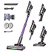 Cordless Vacuum Cleaner 48KPa/550W/65min,Stick Vacuum Cleaner with Anti-Tangle Brush for Home Use,LED Display,Powerful Self-Standing Stick Vacuum,Ultra Quiet,for Carpets,Hard Floors,and Pet Hair,UV2