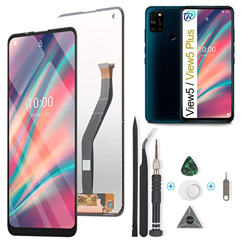 RongZy Écran LCD pour Wiko View 5 W-V851-EEA/View 5 Plus W-V850-EEA Écran De Remplacement Numériseur Tactile Panneau Assemblé De Réparation avec...