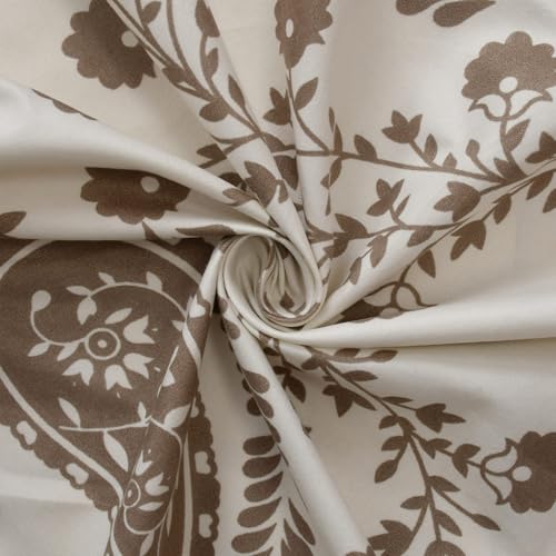 Image of Cotton Diwan Set Covers |8 Pieces Diwan Cover Set|300 TC Fabric| Pure Cotton Printed Deewan Set (1 Single Bedsheet, 2 Bolster Covers, 5 Cushion Covers)| (White Phulkari)