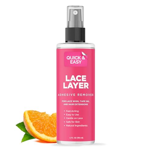 Lace Layer Tape in Extension Remover Spray: Proven Fastest & Easiest...