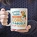 Imagen de MUGFFINS taza abuela divertida con frase Aunque hable como un loro es un tesoro en Español