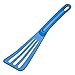 Mercer Culinary Hell's Tools Hi-Heat 12-Inch x 3.5-Inch Slotted Spatula, Blue