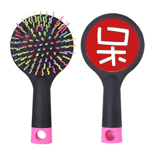 Brosse à cheveux démêlante avec base coussin sans douleur pour cheveux fins