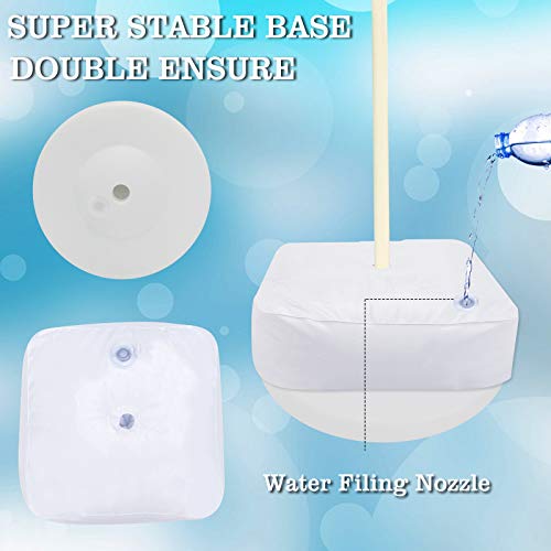 Hicdaw 80Pcs Floor Balloon Arch Kit With Base 9FT Tall & 10FT Wide Balloon Arch Stand with Water Base Balloon Clips Dot Glue Knotter for Wedding Party Supplies Birthday Decorations