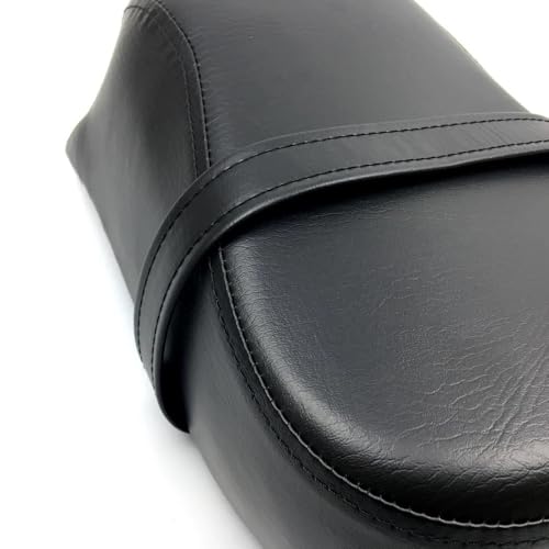 Asiento de cuero para Sportster Forty-eight 48 con acabados premium 6