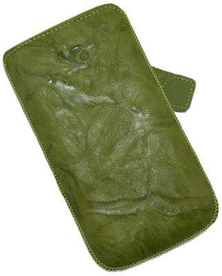 Suncase 41637014   Funda de cuero para Samsung Galaxy S Duos S7562, color verde