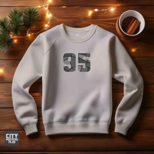Sweatshirt 95 Number ample pour éliminer l'inconfort des pulls serrés - 3