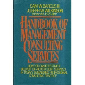 Hardcover Handbook of management consulting services Book