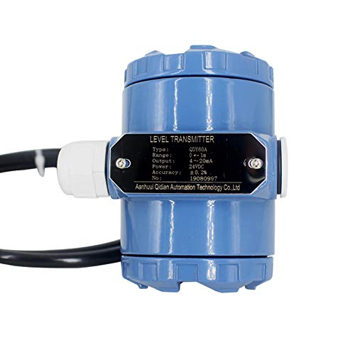 Liquid Oil Water Level Sensor Transmitter Probe Deep Well RS485 Output DC24V Power Supply QDY60A(Rs485 Range 4m)
