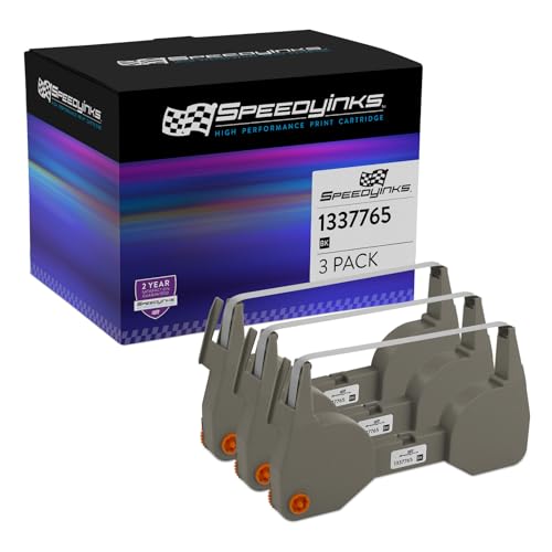Speedy Inks Compatible Lift-Off Tape Cartridge Replacement for IBM 1337765 (3-Pack) Compatible with IBM 5223 IBM 6747 IBM 6783 IBM 6784 IBM 6787 IBM 6788 IBM Easystr