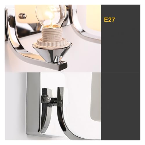 Lámpara de pared LED con pantalla acrílica de diseño minimalista y alta transmisión 7