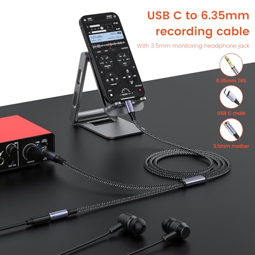 Cable USB C a 6.35mm Audio Estéreo 5M MOSWAG miniatura 2