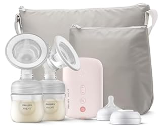 Philips Avent Double Electric Breast Pump with Natural Motion technology, SCF393/82