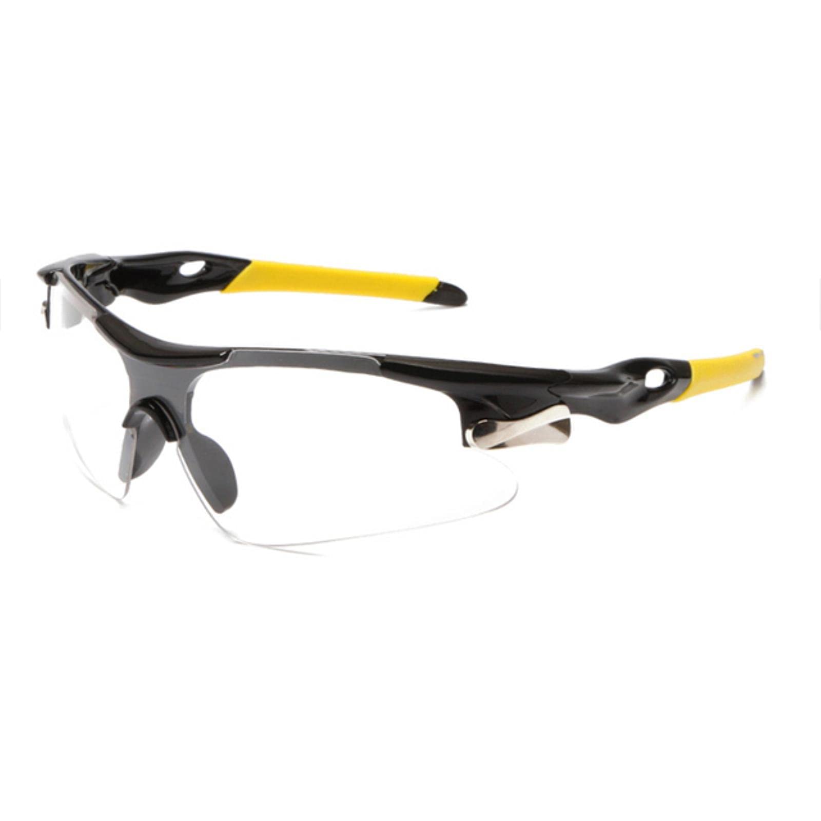 Lunettes de soleil montagne jaune et blanc pour VTT et cyclisme