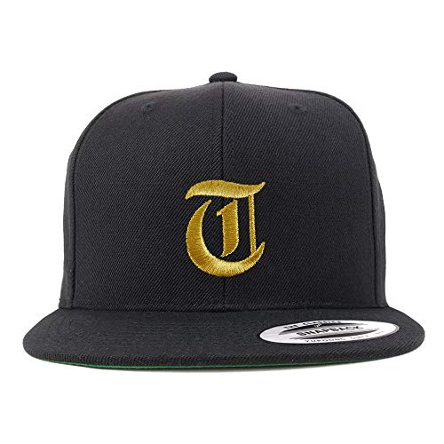 Trendy Apparel Shop Old English Gold T Snapback miniatura 1