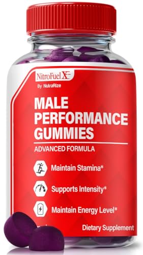 Nitro Fuel X Gummies - Official Nitro Fuel X Ultimate for Men, Nitro Fuel X ME for Performance and Overall Health, All Natural NitroFuel X ME Gummy, NitroFuel X Ultimate Gomitas Reviews (60 Gummies)