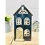 Large Blue House (26cm X 14cm)