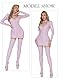 AIEOE Sexy Kleider mit Reißverschluss Party Latex Kurze Strampler Wetlook Body Clubwear Damen Lackleder Rock Lack Leder Größe 2XL-3XL Violett