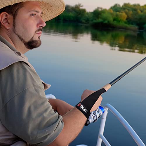 dedo pesca,Luva pesca antiderrapante à prova d'água - Luvas usadas para um dedo, esquerda e direita