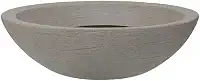 Vasart Terra Vaso de Flores Bowl, Granito Pedra, 55x16cm
