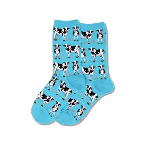 Image of Hot Sox Women's Novelty Geometric Pattern Crew