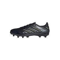 adidas Copa Pure III Club Firm Multi Ground Football Boots, Scarpe da Calcio Unisex-Adulto, Core Black, DGH Solid Grey, Lucid Lemon, 44 2, 3 EU