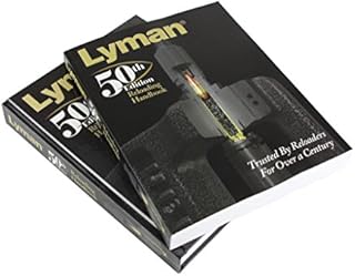 Lyman 50th Edition Reloading Handbook Softcover, Black