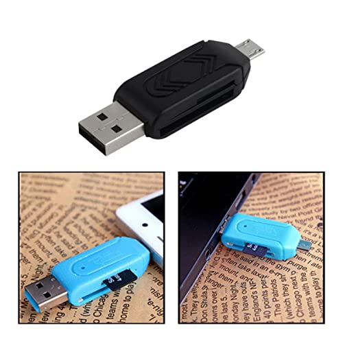 Leitor De Cartão De Memória Adaptador OTG USB Notebook Computador Micro USB Tablet Celular Arquivos