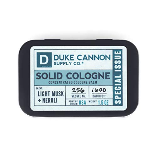 Duke Cannon Solid Cologne Special Issue - Light Musk + Neroli