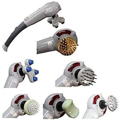 DHARMIK V ENTERPRISE 8 In 1 Magic Full Body Massager Handheld Pain Relief Massager Machine With Weight Loss Function-Vibration And Interchangeable Nodes Muscle Massager DHARMIK V ENTERPRISE 8 In 1 Magic Full Body Massager Handheld Pain Relief Massager Machine With Weight Loss Function-Vibration And Interchangeable Nodes Muscle Massager