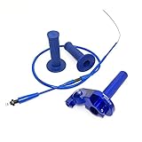 Otom OUDIMO 78inch 22mm Throttle Twists Grip CNC Aluminum With Throttle Cable And Handlebar Grip For...