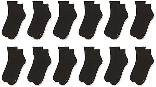 Hanes Men's Active Cool 12-Pack Ankle Socks