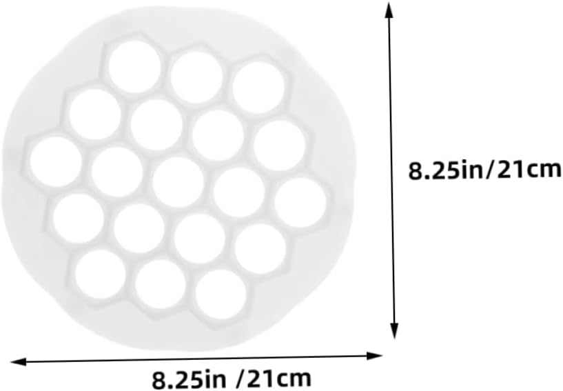 2pcs Dumpling Mold with 19 Holes PP Kitchen Tool for Pelmeni
