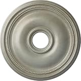 Ekena Millwork CM18BRFLSDecorative Ceiling Medallions Modeled After Original Historical Patterns & Designs, Flash Gold