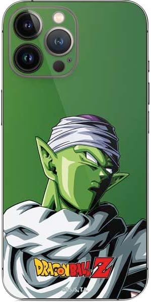 Vista 19 de Skinit Calcomanía para iPhone 14 Pro Max, diseño oficial de Dragon Ball Z Goku Iconic Kanji Symbol Naranja