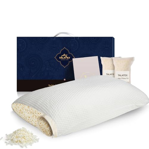 Almohada Látex Ajustable Queen Natural