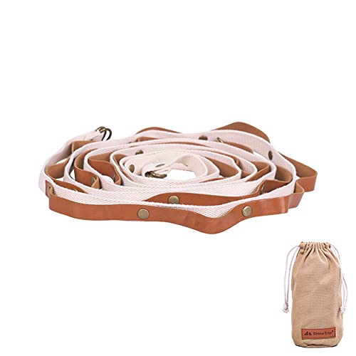 メディク ハンギングチェーン 5m 収納袋付き 小物吊り下げ ロープ アウトドア キャンプグッズ ブラウン MCH-A136-BW