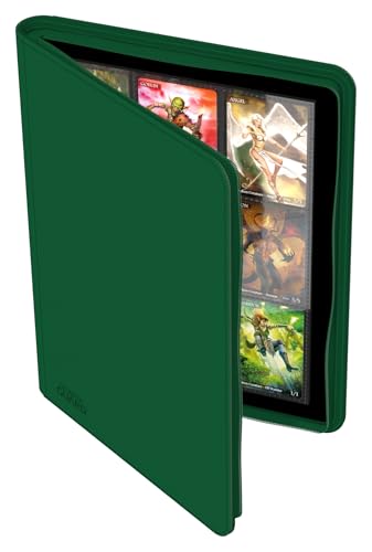 Image of Ultimate Guard Zipfolio 360 - 18 Pocket Xenoskin Green
