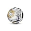 Bead Charm Moon Sun Star