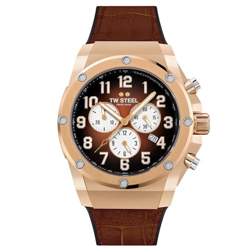 TW Steel Men's Brown Ace Genesis Watch ACE132
