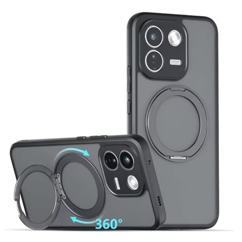 Lzzox for Xiaomi Redmi Note 17 Pro Max 5G�P�[�X 360°�L�b�N�X�^���h�t�� �J�����ی� ���C�}�b�g �w��h�~�X�}�z�J�o�[