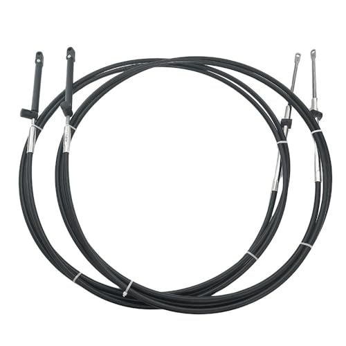 Steering Cable is Compatible with Kawasaki Model SX 650cc 1987-1990 WSM 002-074 OEM# 59406-3705, 59406-3708