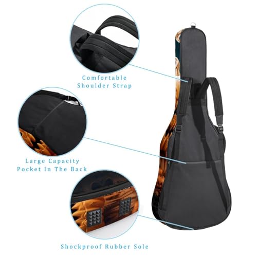 Housse pour guitare électrique étanche de 101,6 cm idéale pour vos répétitions - 3