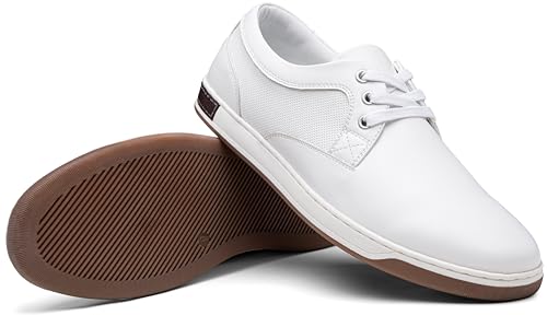 Image of Jousen Men's Fashion Sneakers Classic Retro Casual Shoes for Men Breathable Business Dress Sneaker