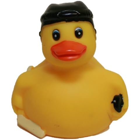 Rubber Ducks Hockey, Brand Sports Rubber Ducks That Float Upright & Race, Bath Rubber Toy Ducky Birthday Gift-All Depts. Hockey Player Deluxe Gift c Cover