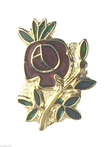 Preisvergleich Produktbild Emblems-Gifts der Rose Emaille Anstecker